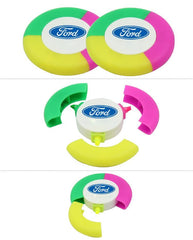 3-Colour Round Highlighter
