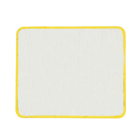 Mousepad with Coloured Stitched Edges