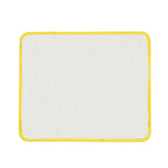 Mousepad with Coloured Stitched Edges
