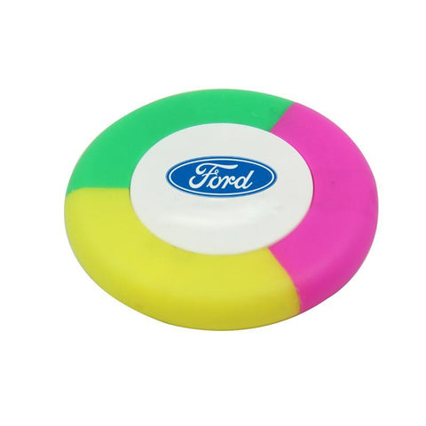 3-Colour Round Highlighter