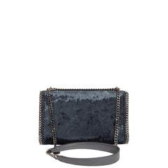 Stella Mc Cartney SHOULDER BAGS Grigio/Falabella Black Chain Shoulder Bag