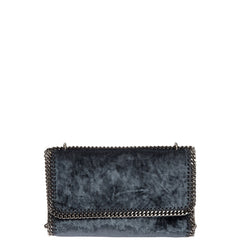 Stella Mc Cartney SHOULDER BAGS Grigio/Falabella Black Chain Shoulder Bag