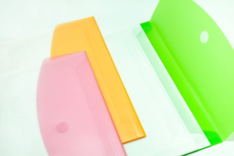 3 Compartment Expandable Plastic Folder (A4)