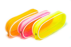 Premium Neon Multi Purpose Zip Case with Trim