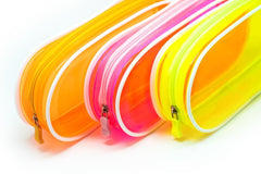 Premium Neon Multi Purpose Zip Case with Trim