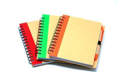 Ring Bound Recycled Notebook with Pen