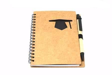 Graduation Design Notebook with Pen