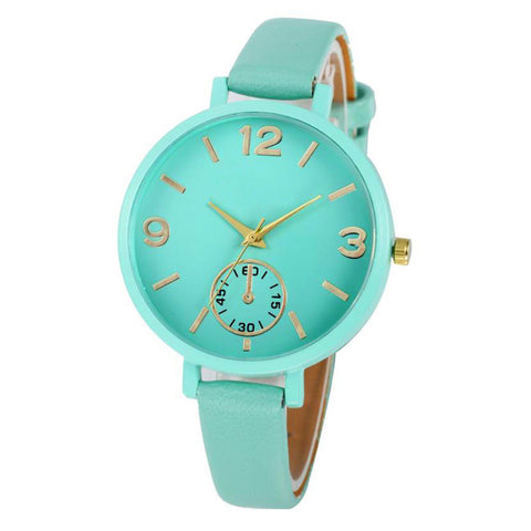 Whatches Women Relogio 2017 OTOKY Fashion Leather Band Quartz Analog Wrist Watch Drop Shipping Sep14