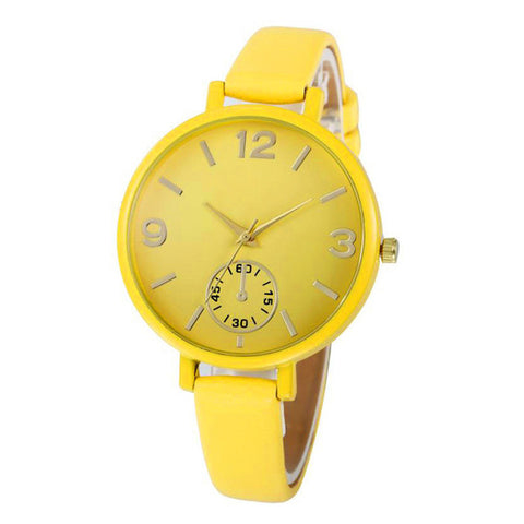 Whatches Women Relogio 2017 OTOKY Fashion Leather Band Quartz Analog Wrist Watch Drop Shipping Sep14